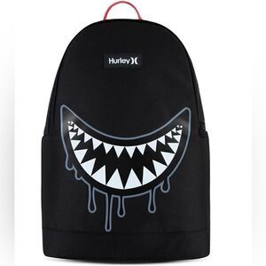 Hurley Graphic Backpack Black Shark